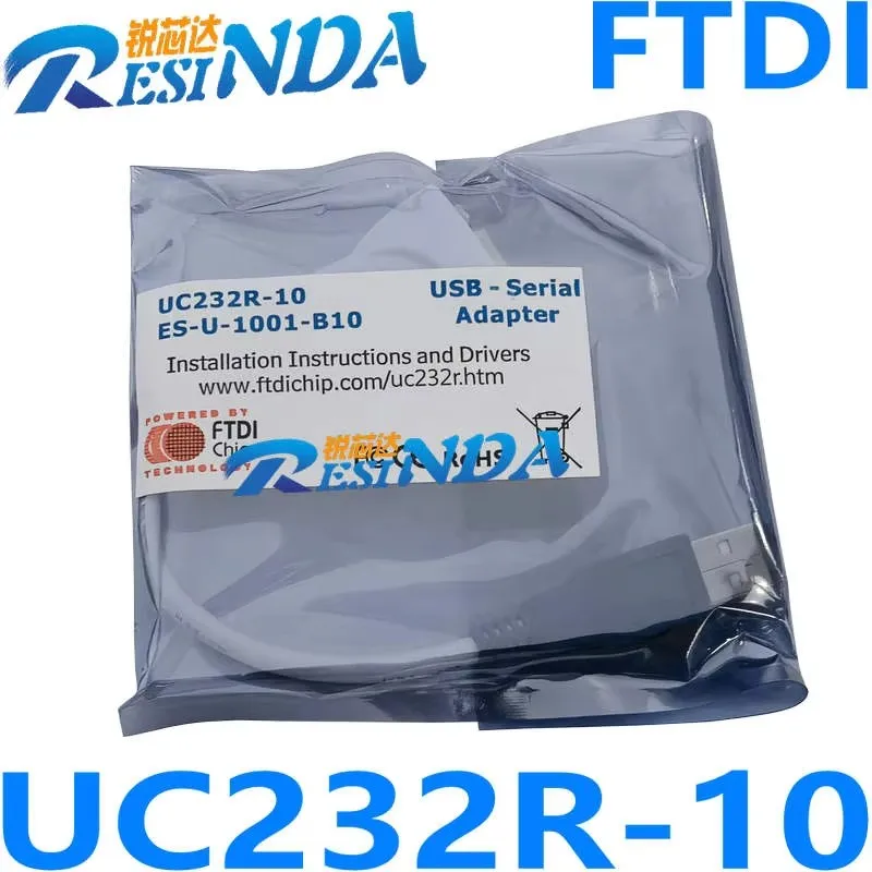 FTDI oficial genuino UC232R-10 ChiPi económico USB a RS232 cable de conversión FT232R
