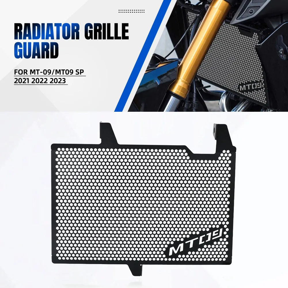 

FOR YAMAHA MT-09/MT09 SP 2021 2022 2023 Motorcycle Accessories Upper And Lower Radiator Grille Guard Cooler Cover Protector MT09