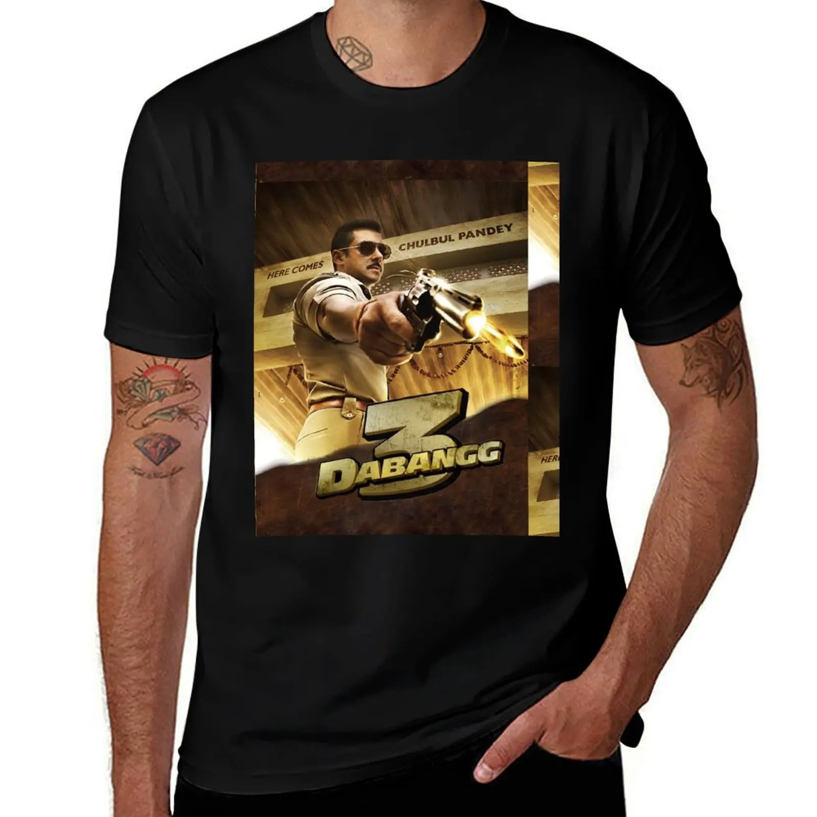 

Dabangg 3 T-Shirt man t shirts graphic man tshirt t shirt man plain T-Shirt