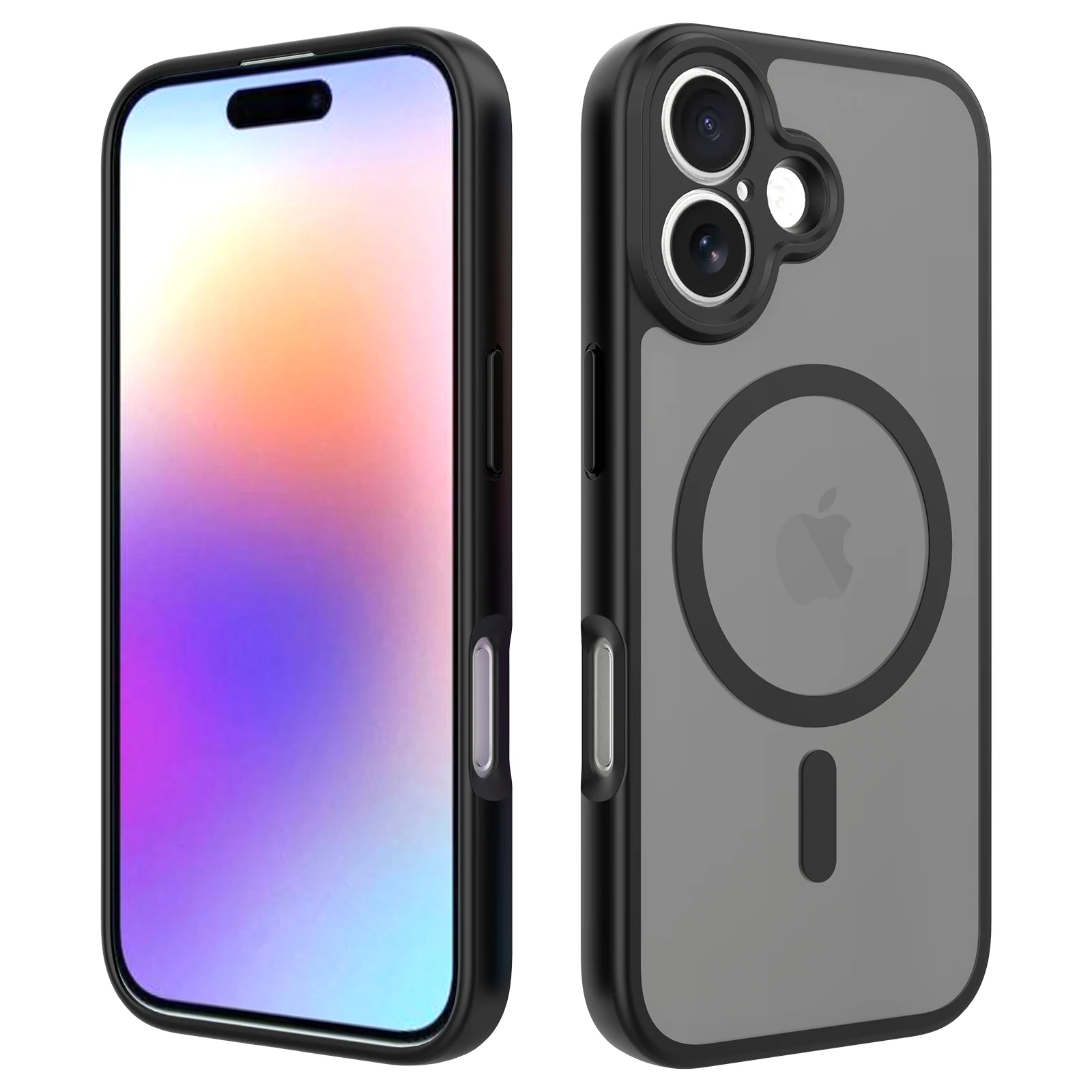Kameraobjektivschutz, matte Abdeckung für Magsafe iPhone 17 Pro Max Air 16 Plus 15 14 13 Mag Safe, stoßfeste Schutzhülle