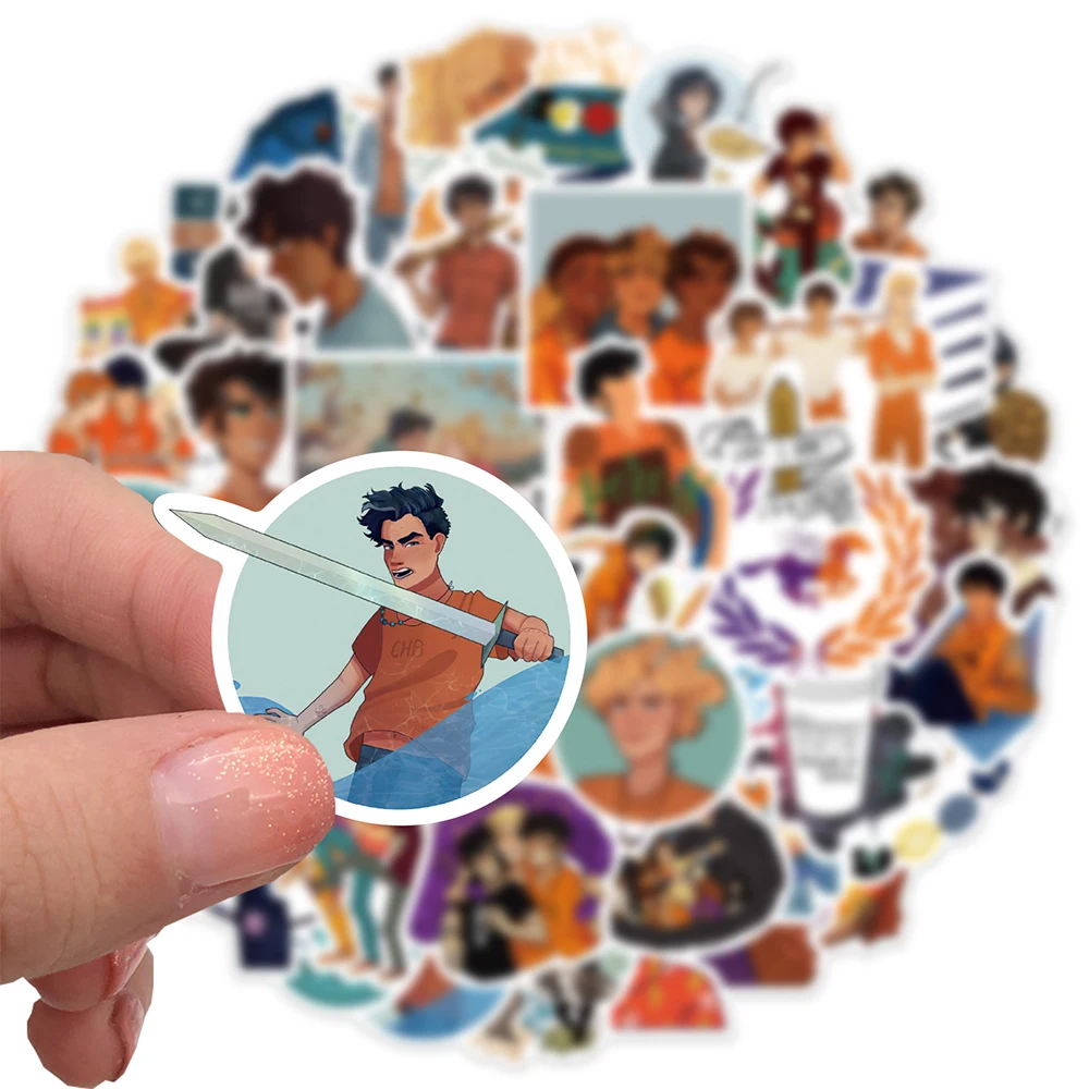 10/30/50PCS Percy Jackson Movie Stickers Anime Graffiti Decals Decoration For Scrapbook Phone Laptop Motorcycle Bike Car DIY Toy