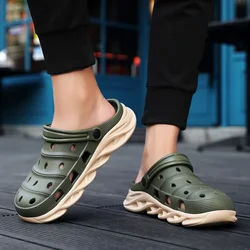 Dongdong Shoes for Men's 2023 Summer New Light Beach Wading Casual Sandals for Men Fashion Anti Slip Tulip Slippers Male sandal