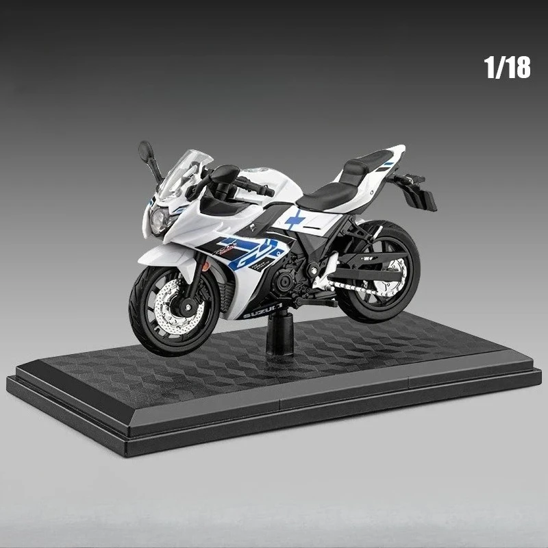 

Модель мотоцикла 1:18 H2R GSX 250R R3 из сплава, лицензированная, для коллекции, подарок, статическая, литая под давлением