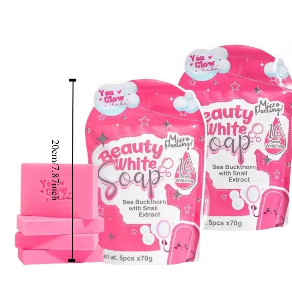 5 Buah Sabun Pemutih Tubuh Menyegarkan Sabun Pengontrol Minyak Pencerah Pembersih Dalam Sabun Minyak Esensial Bergizi Perawatan Putih Penggunaan Mandi