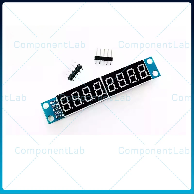 5-25pcs MAX7219 CWG 8-Digit Digital Tube Display Control Module Red Three IO for Arduino