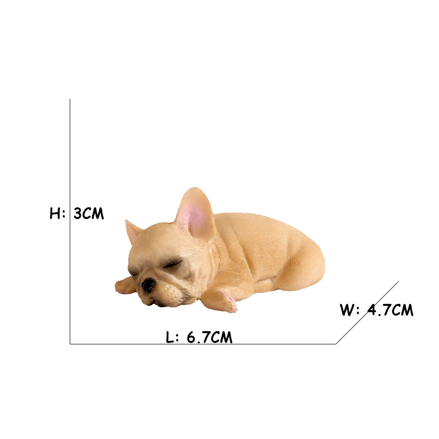 Figure di cani Boston terrier Barboncino Labrador collie St. Bernard Husky Modello Action Figure Figurine di animali da fattoria per giocattoli per bambini