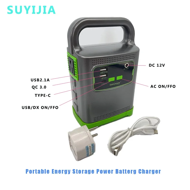 Batería de litio de 12v, 4A, 58000mAh, almacenamiento de energía portátil, cargador de Banco de energía, teléfono móvil, USB, ventilador de iluminación LED para exteriores, portátil, nuevo