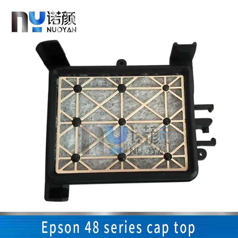 2pcsCaping station for Epson Stylus Pro 4880 4800 4450 4400 4000 solvent printer DX5 head ink Cap top sheet Capping station 4800