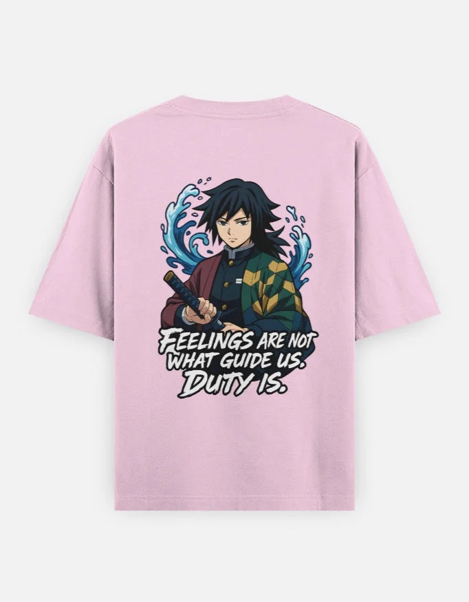 2026 Summer Demon Slayer Blade By Yoshiyuki Tomioka's Famous Words Printed Cotton Loose T-shirt, Anime Water Column Printed Top