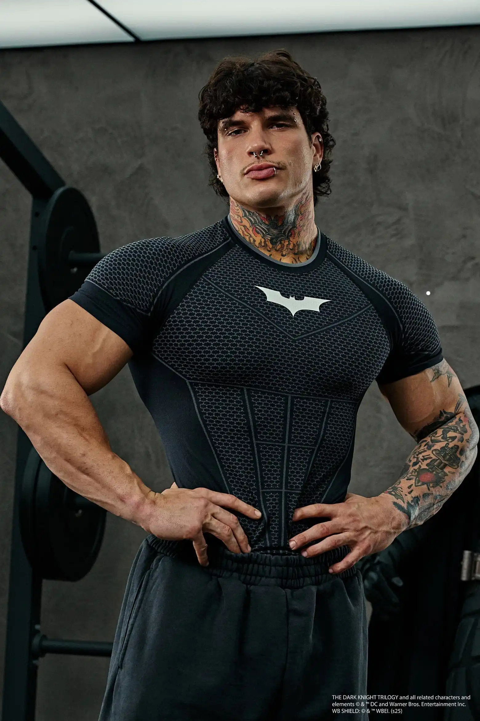 Été nouveau T-shirt serré pour hommes survêtement YA sport Fitness sensation de glace ajustement ser