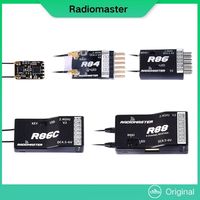 Radiomaster R81 R84 R86 R86C R88 V2 4CH 6CH 8CH 16CH Receiver for FrSky D8 D16 TX16S SE RC FPV Drone Racing Parts