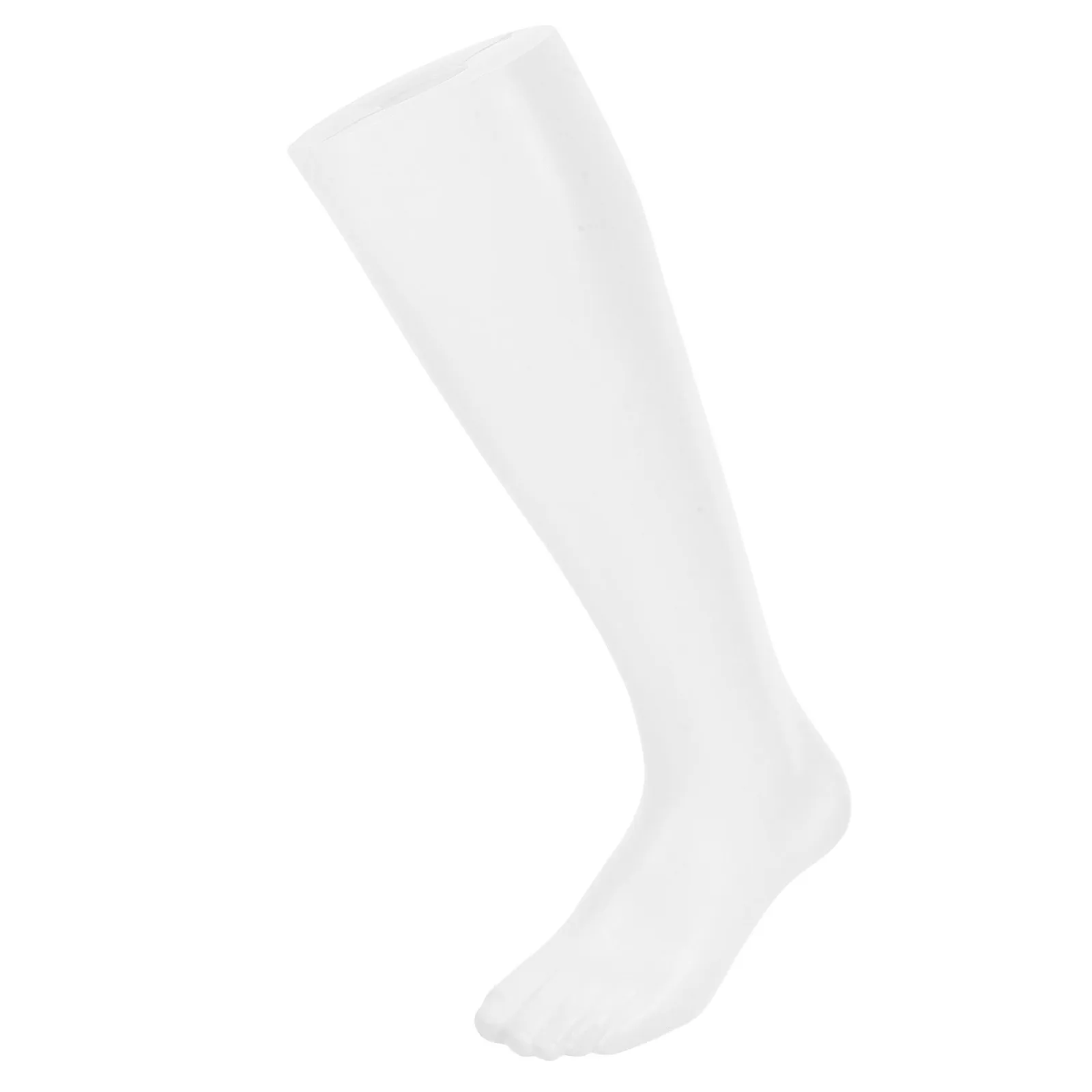 

Black Plastic Foot Display Mannequin for Long Socks Anklet Jewelry Showcase Retail Shop Female Foot Mold Holder