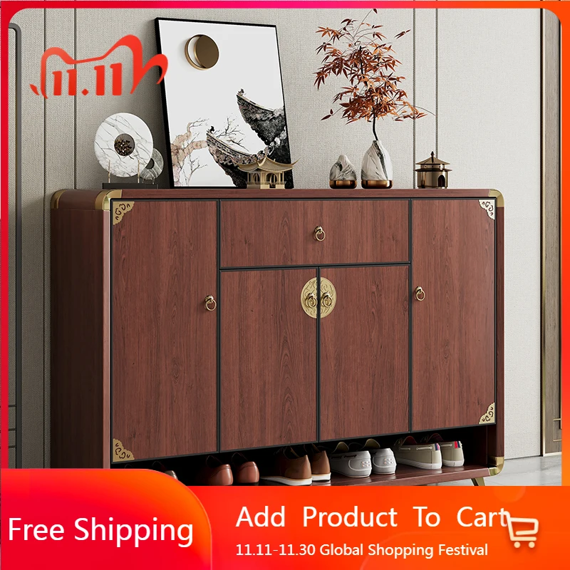 

Wooden Bedroom Shoe Cabinet Entrance Hall Vertical Designer Tower Shoe Shelf Closet System Organizer Archivadores Home Furniture