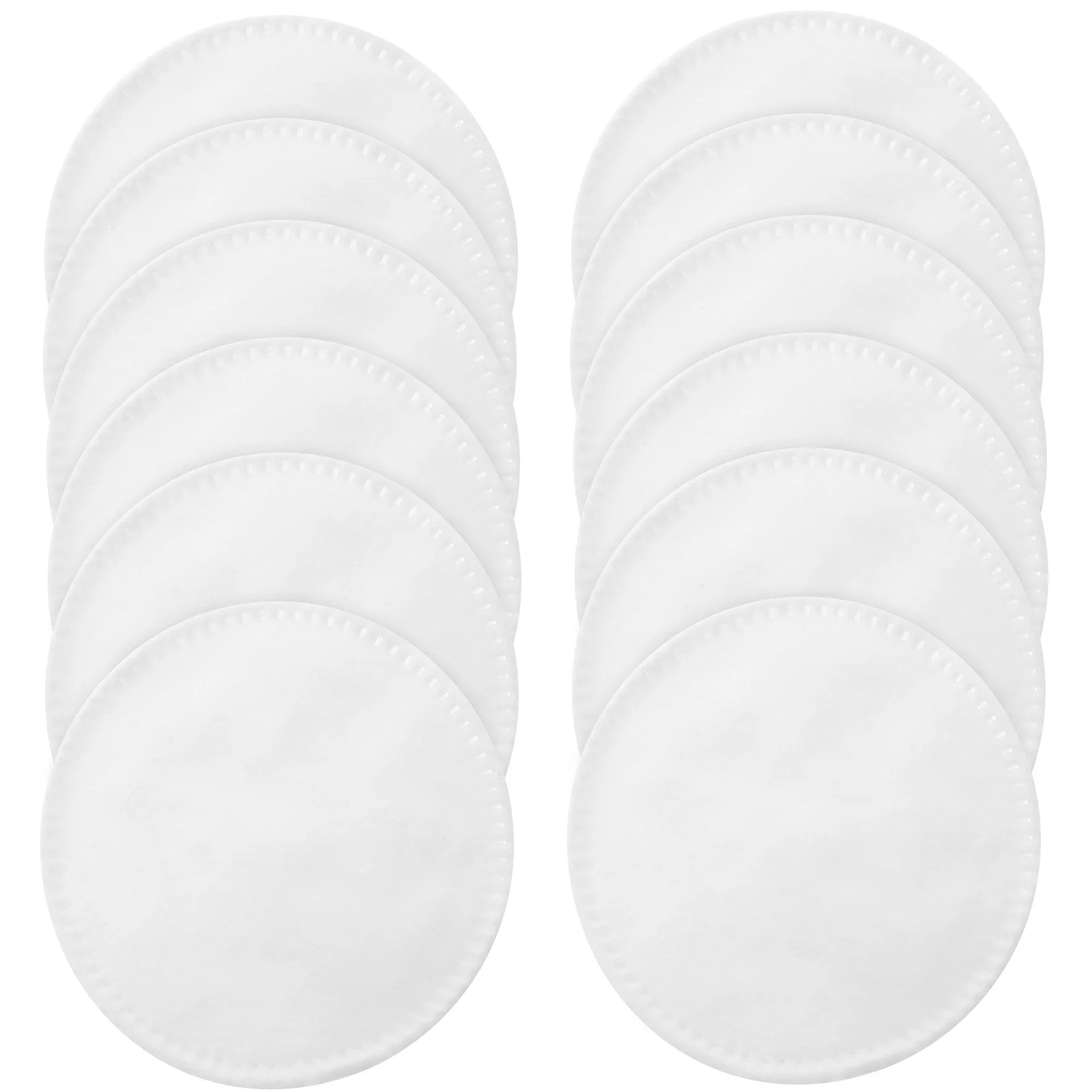 Almofadas removedoras de maquiagem não tecidas, 200 peças, 6cm, para salão de beleza, uso doméstico, ferramentas sanitárias leves de remoção de maquiagem