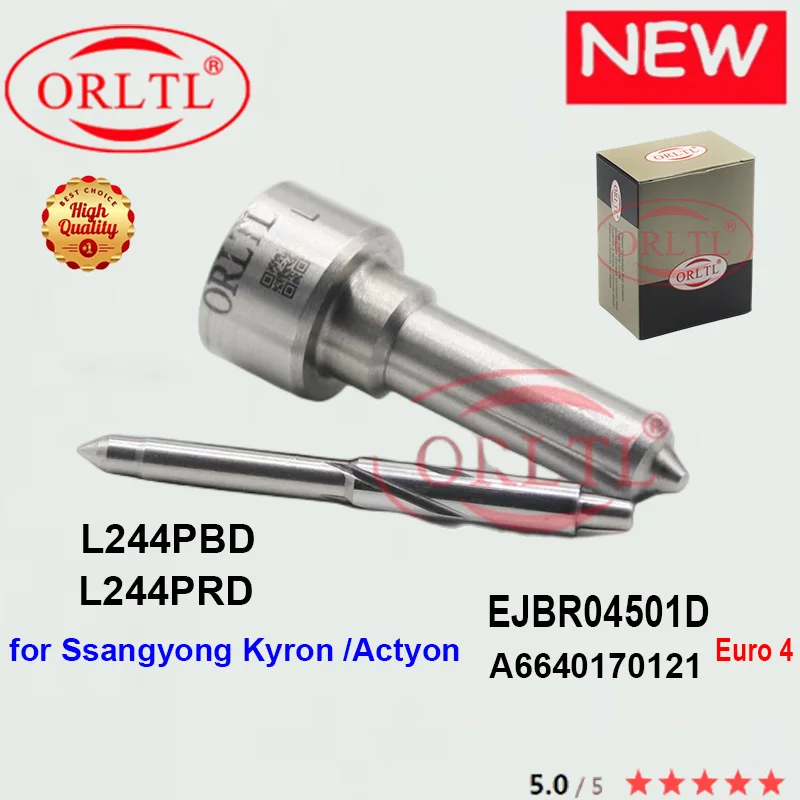 6640170121 DIESEL L244 PRD L244PBD FUEL INJECTIOR NOZZLE L244PRD FOR SSANGYONG ACTYON KYRON INJECTON ASSY EJBR04501D A6640170121