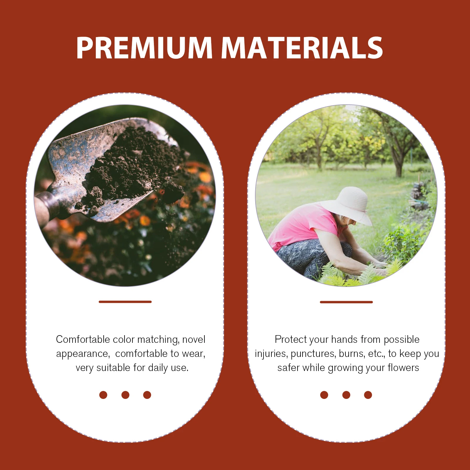 

1 Pair Long Gardening Gloves Thorn Proof Heavy Duty For Garden Pruning Rose Planting Outdoor Handling Maintenance Home Use Tools