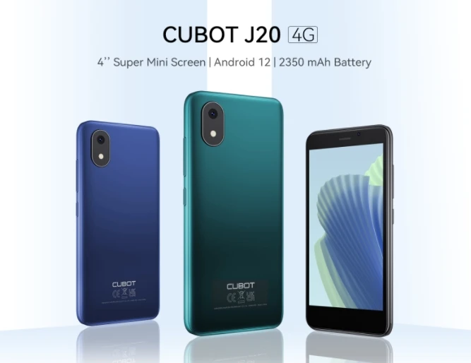 

Cubot J20, 2025 New Helio Mt67392 120Hz 4.0 Inch Screen, High Cost-Effective 4G Smartphone, 2Gb Ram, 16Gb Rom