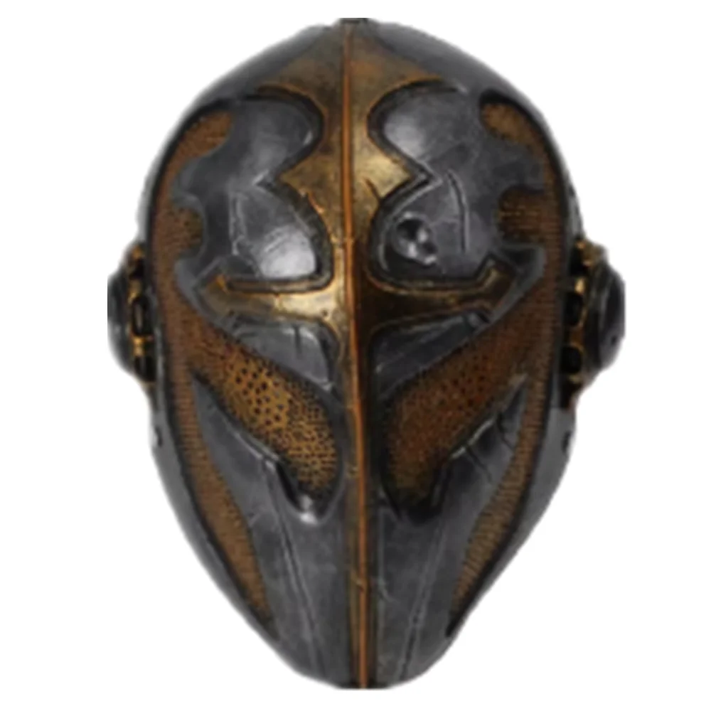 

Temple Knight Resin Mask, Halloween Carnival Ball Party Play, High Grade Resin Mask