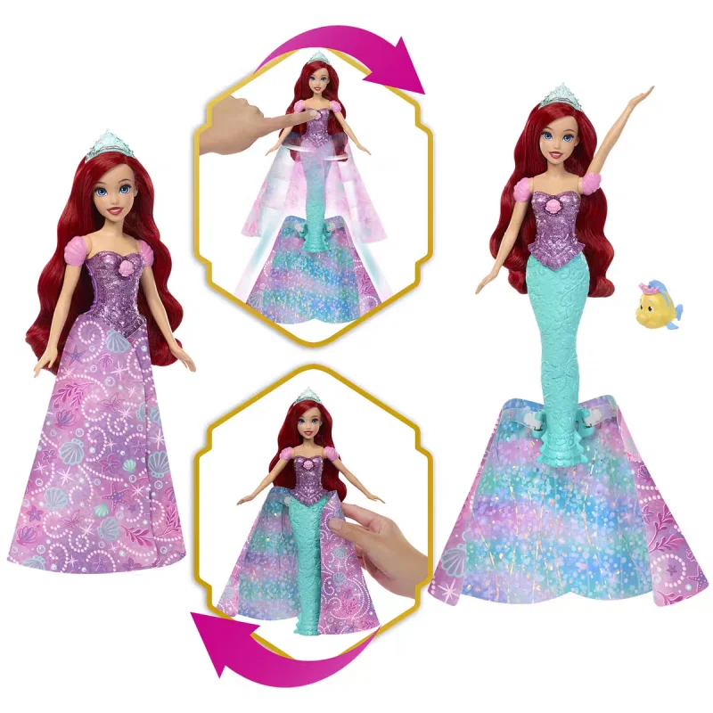 

Barbie Doll Mermaid Ariel Princess Exquisite Figure Stunning Mermaid Style Decoration Collectible Gift Art Display Ornament