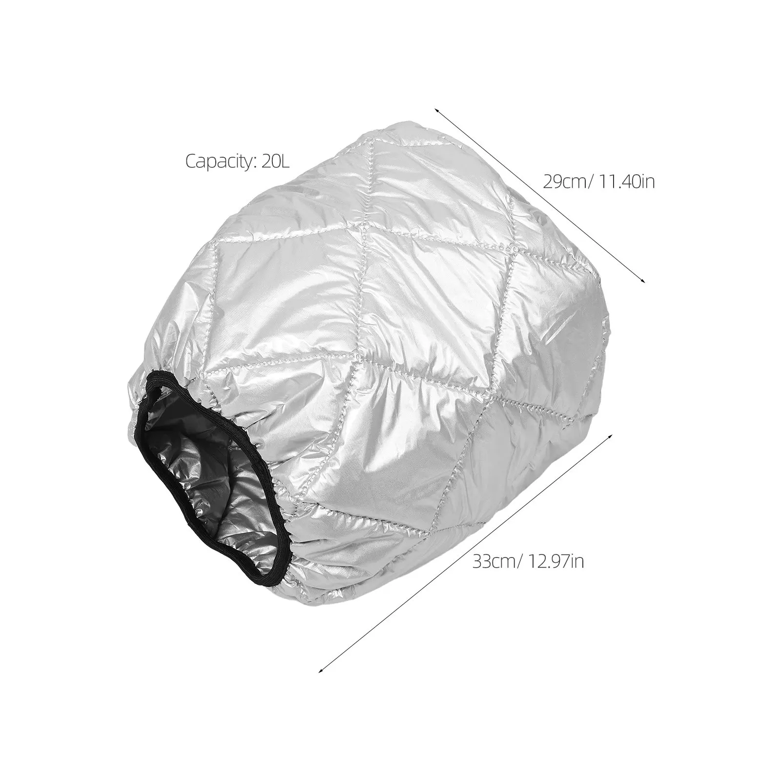 Sourdough Starter Jar Cover Insulated Frostproof Cloth Sleeve Uv Protection Light Blocking Heat Insulation for Fermentation Jars