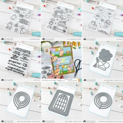 2024 Metal Cutting Dies and stamp For Scrapbooking Practice Hands-on DIY Album Decor Card Craft Dies