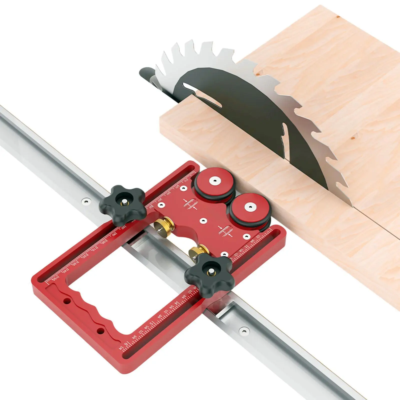 

Double Wheel Bearing Stock Roller Stock Guides for Table Saw for Woodworking