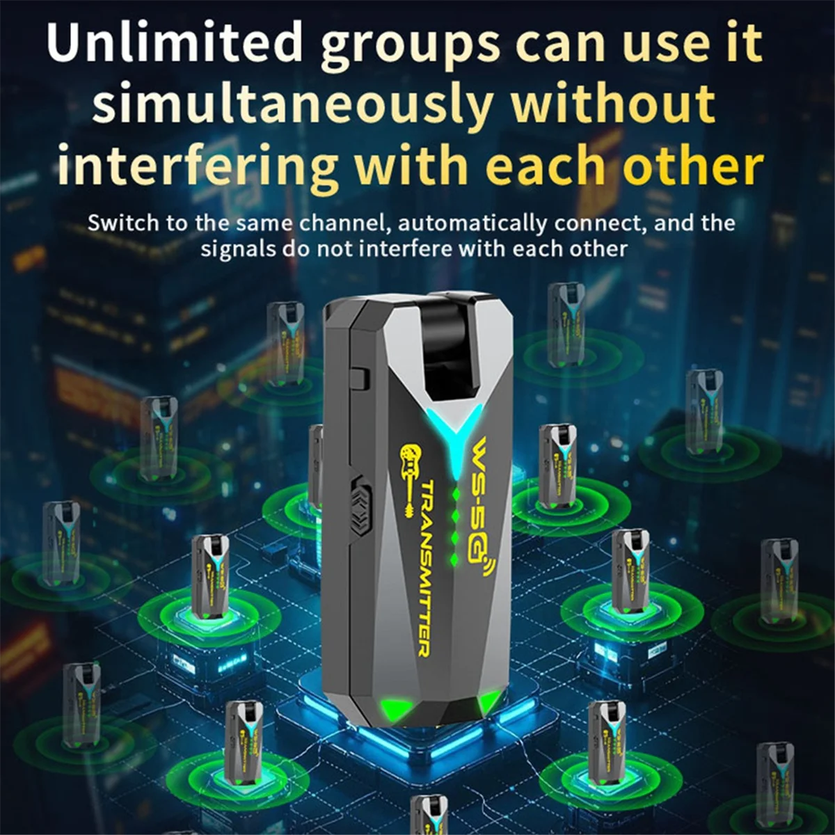 NEW 5.8GHz Wireless Guitar Transmitter Receiver System Sound Transmitter and Receiver for Electric Guitar Violin Instruments