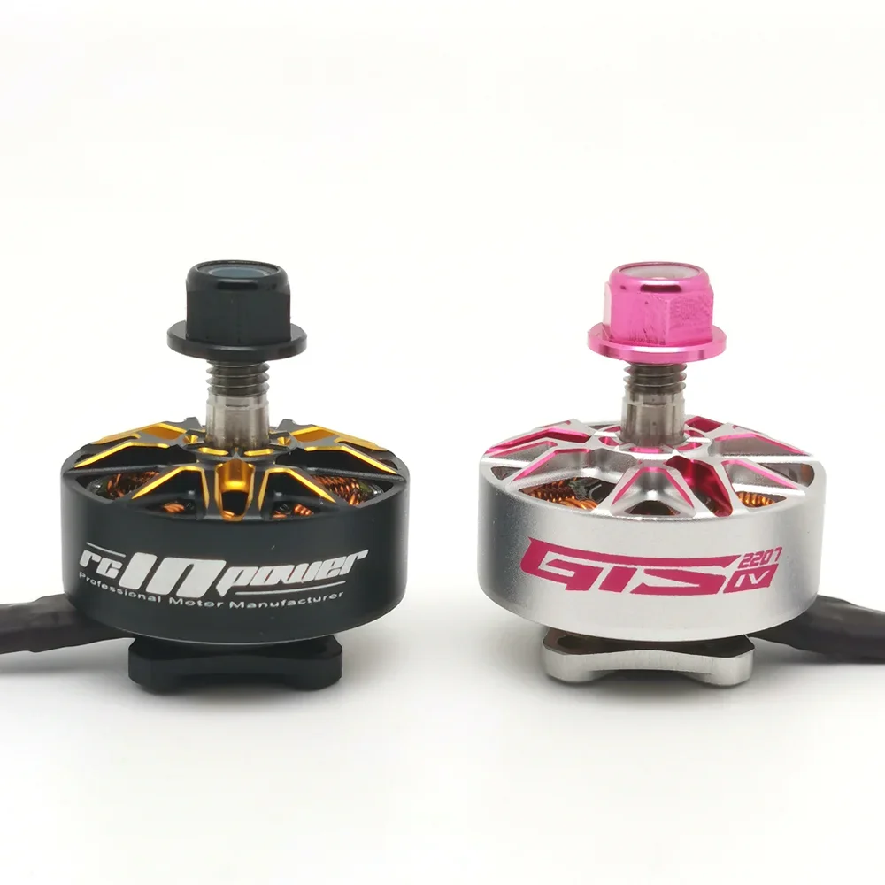 RCINPOWER GTS V4 2207 Brushless Motor 1960KV / 2040KV / MCK Edition 2100KV 5-6S for FPV Freestyle Drones DIY Parts