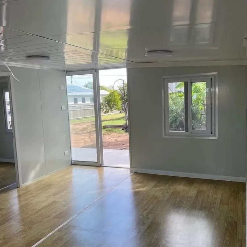 접이식 컨테이너 하우스, 확장형, 휴대용 조립식 주택, 40피트 높이, 고급 디자인, 사무실 공간 절약형 이동식 주거