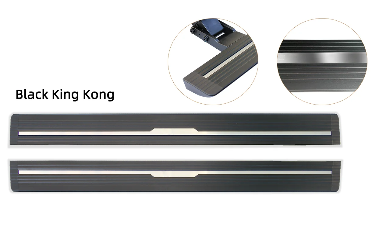 Liush Automatic Electric Aluminum Alloy Anti-pinch Side Step Running Board for Chery Exeed VX with Mobile APP Retractable