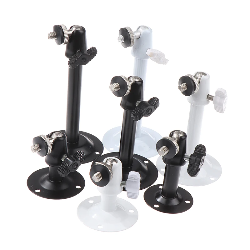 Wall Installation Metal Holder Secure Rotary CCTV Camera Stand For Security Surveillance Camera