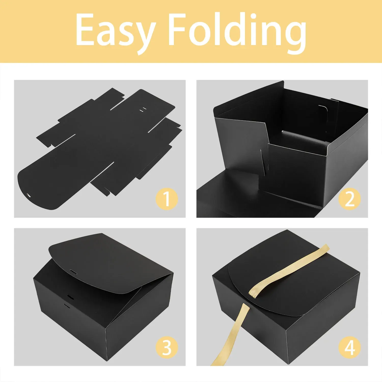 5pcs Gift Boxes with Lids Kraft Paper Gift Boxes for Presents Wedding Christmas Birthday Party Bridesmaid Proposal Boxes