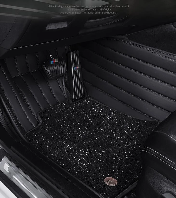 

5D Custom Car Floor Mats For Honda CR-Z CRZ 2010-2023 Years Auto Carpets Double Layer Foot Coche Floor Liners Blanket