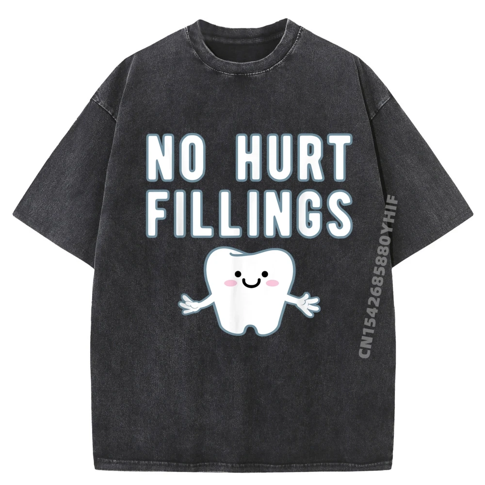 

Забавная рубашка для стоматолога, футболка с зубцами без повреждений, роскошная дизайнерская мужская дизайнерская одежда, повседневные потертые футболки с надписью