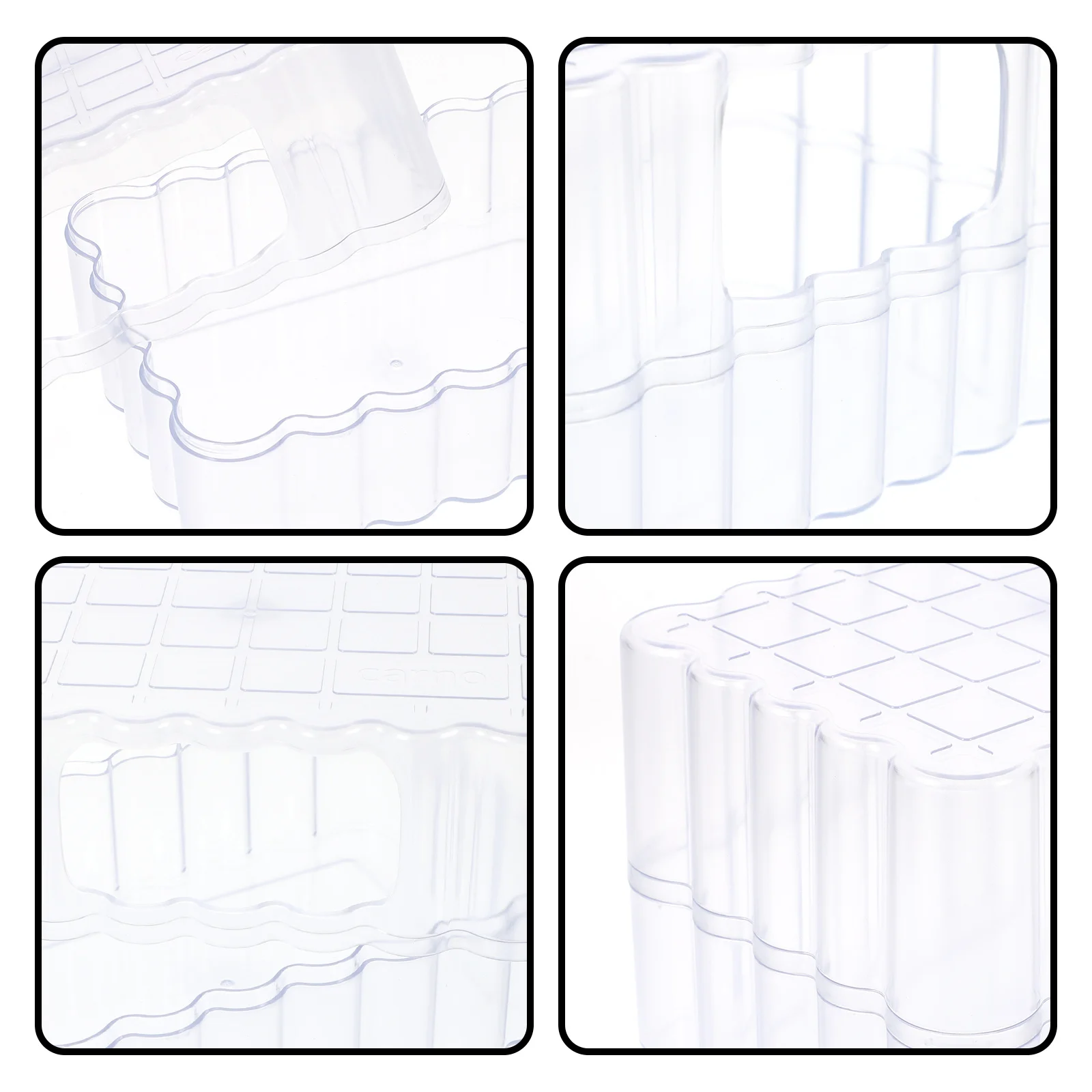 

Hamster Bathtub Transparent Sand Box Smooth Edges Anti-Slip Bottom Durable Material Pet Bath Container For Chinchilla