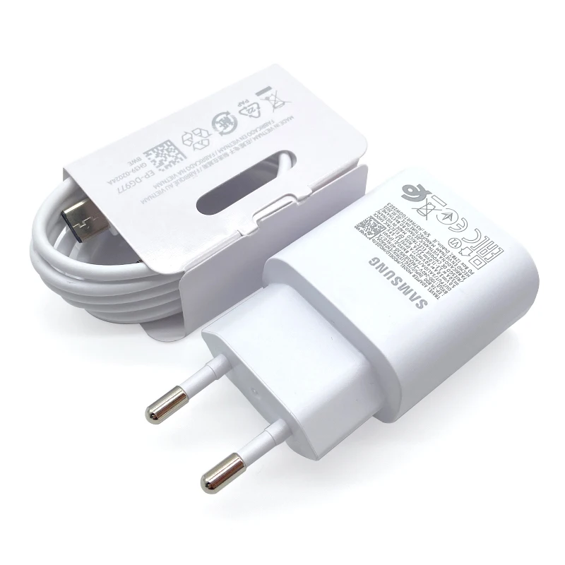 Samsung 25W Super Fast Charger Power Adapter For Galaxy S23 S22 S21 S20 FE USB Type C Cable For Note 20 A54 A72 Quick Charging 51 sold3,619.383,832.9Save 213.52-5%4300Shop1103923099 StoreSee previewSi