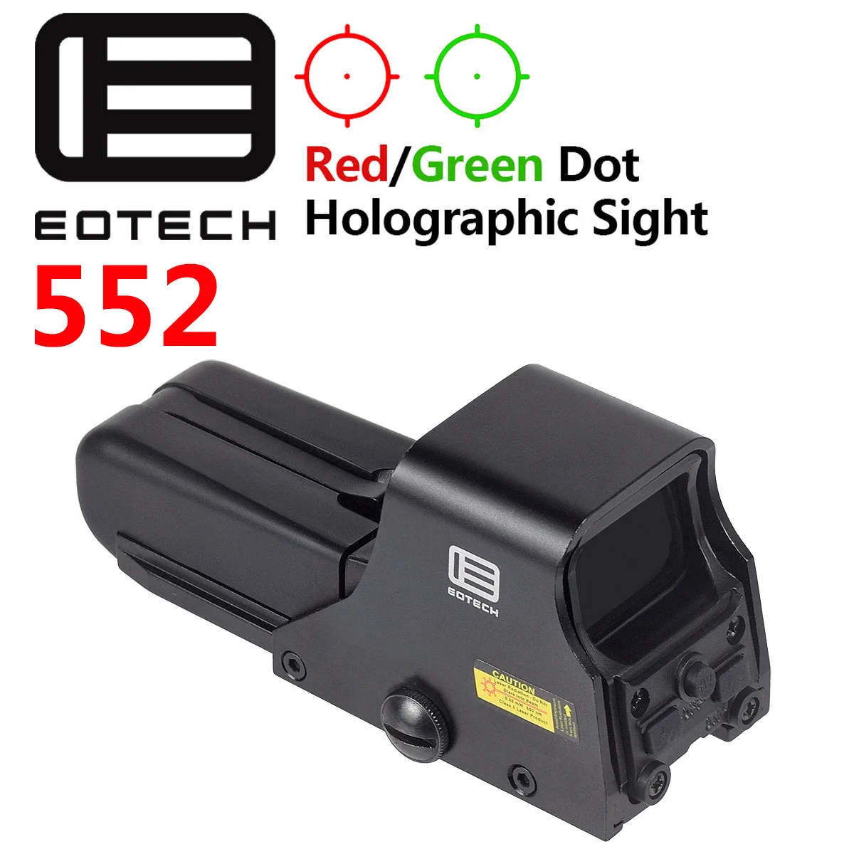 Eotech 551 552 553 558 Holographic Sight Red Green Dot Sight Hunting Reflex Riflescopes Airsoft Scope Collimator 20mm Rail - view 5
