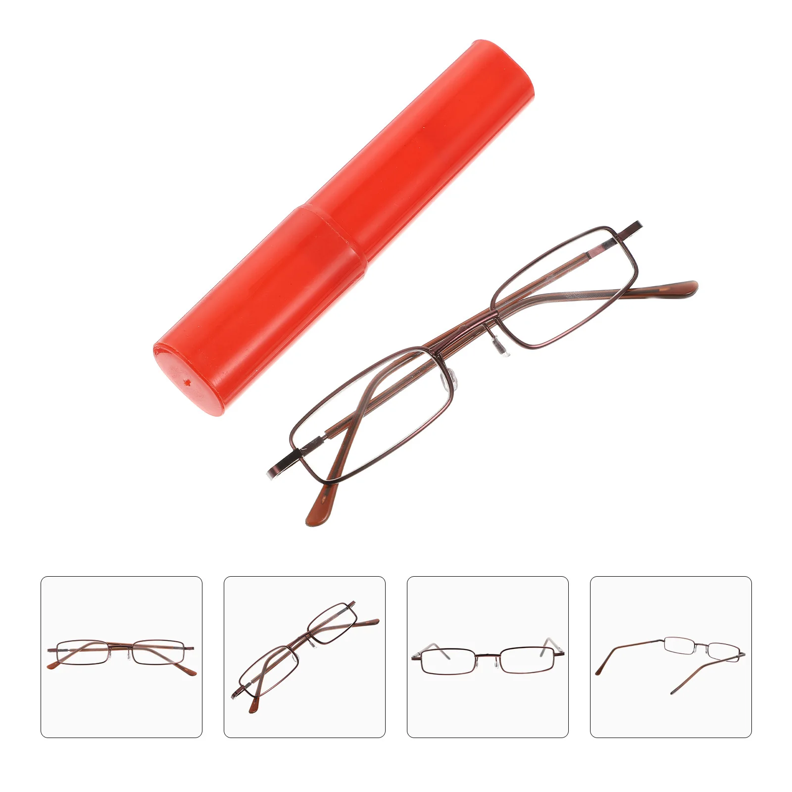 

Unisex Blue Light Blocking Glasses Lens Comfortable Wear Anti-Fatigue Computer Eyewear with Storage Holder