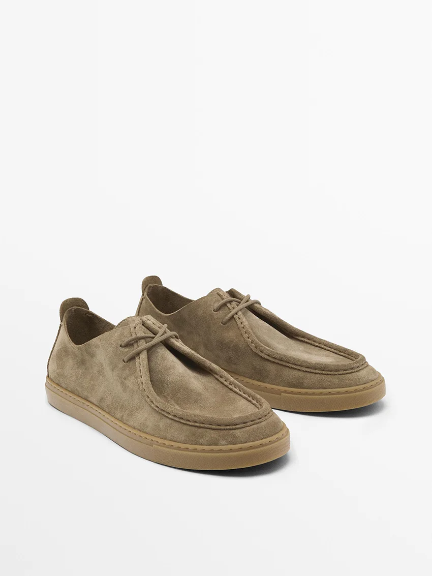 

Винтажная кожаная мужская oes ручной работы, весенне-осенняя мягкая кожа без шнуровки, дышащая повседневная кожаная одежда для вождения с круглым носком