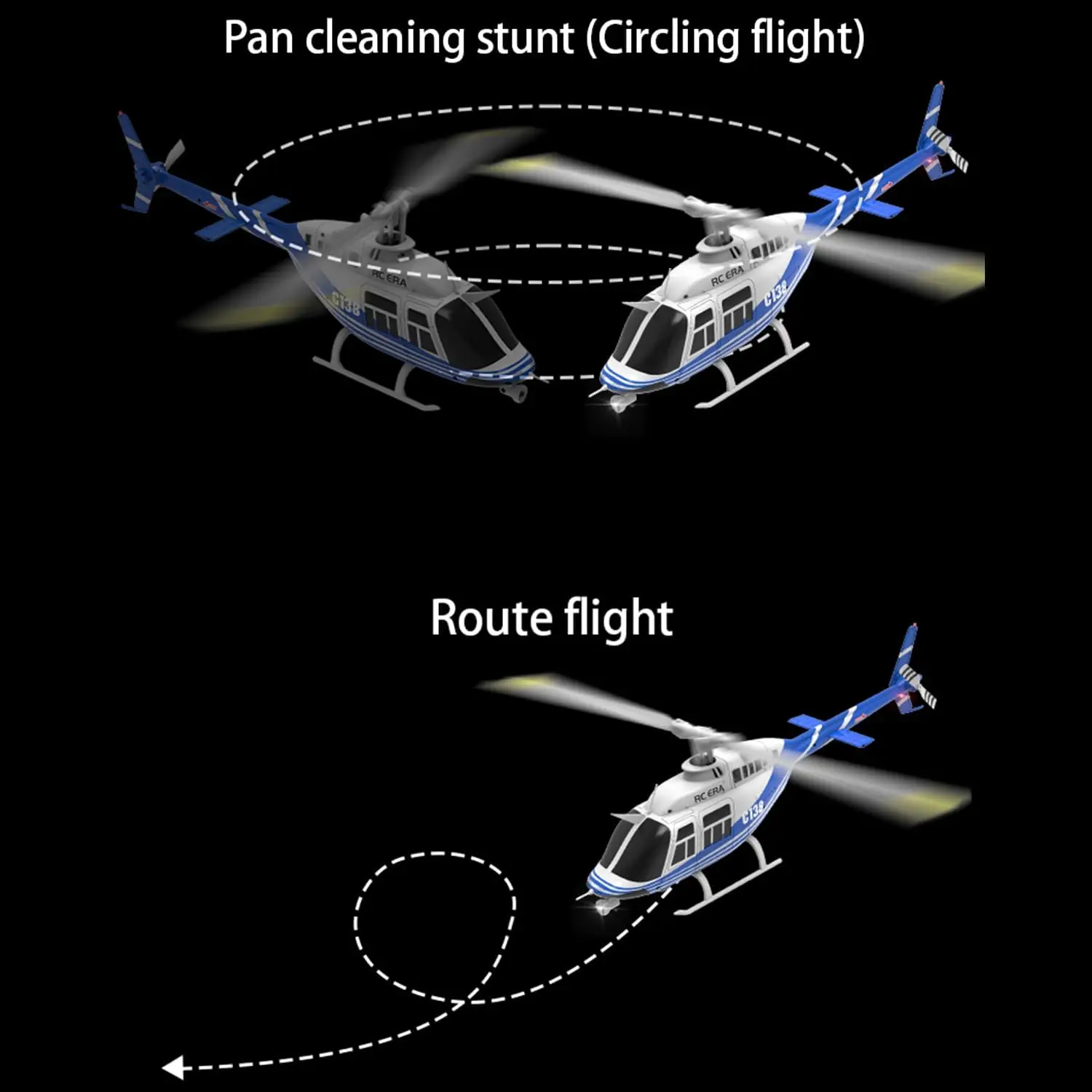 Helicopter Remote Control Multipurpose Helicopter 6-Axis Gyroscope High Hover Barometer High Flow Light Positioning Suitable for