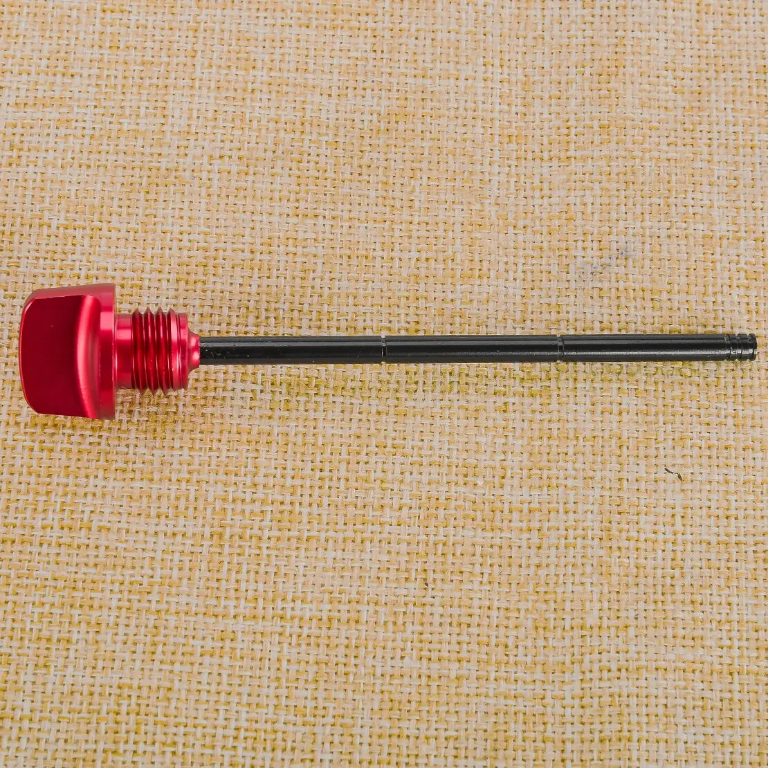 15650-KPS-900 Red Oil Tank Dipstick Level Indicator Aluminum Alloy Fit For Honda CRF150F 2003-2005 CRF230F 2003-2021