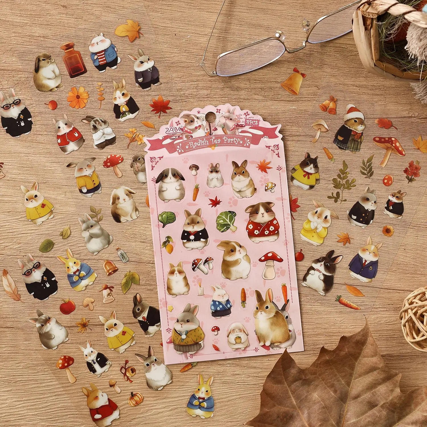 Mr.Paper Cartoon Animal Stickers 4 sheets/pack Cute Plush Dog Cat PET Stickers Home Handbooks DIY Decoration Gifts for Friends