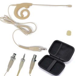 HM800 Snail Design Wireless Headset Microphone For Sennheiser AKG Shure MiPro Audio Technica BeltPack Comfortable Soft EarSet