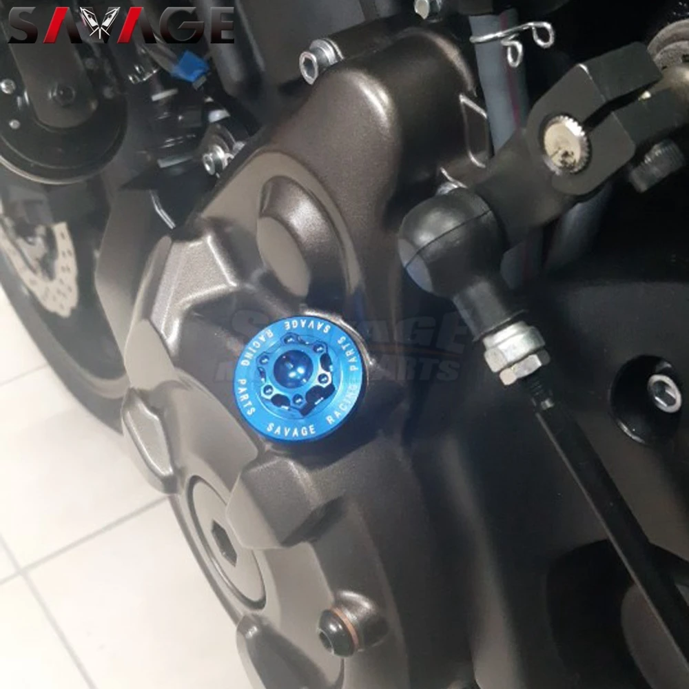 2025 MT07 محرك علبة المرافق غطاء مستقيم المسمار لياماها MT 01 03 09 10 25 FZ 07 6R 1 FZS1000 FJR1300 XTZ1200 XVS1300 غطاء التوصيل