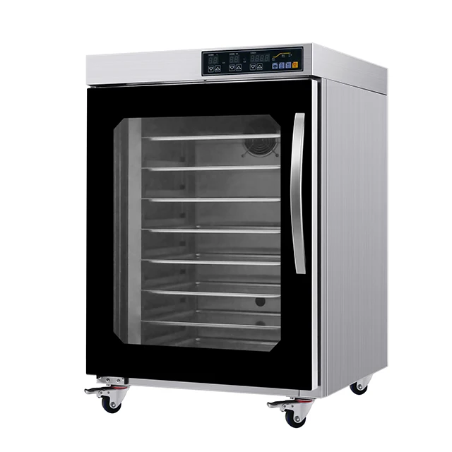 Professional Bakery Fermentation Equipment CE Electric 8 Trays Croissant Donut Bread Proofer