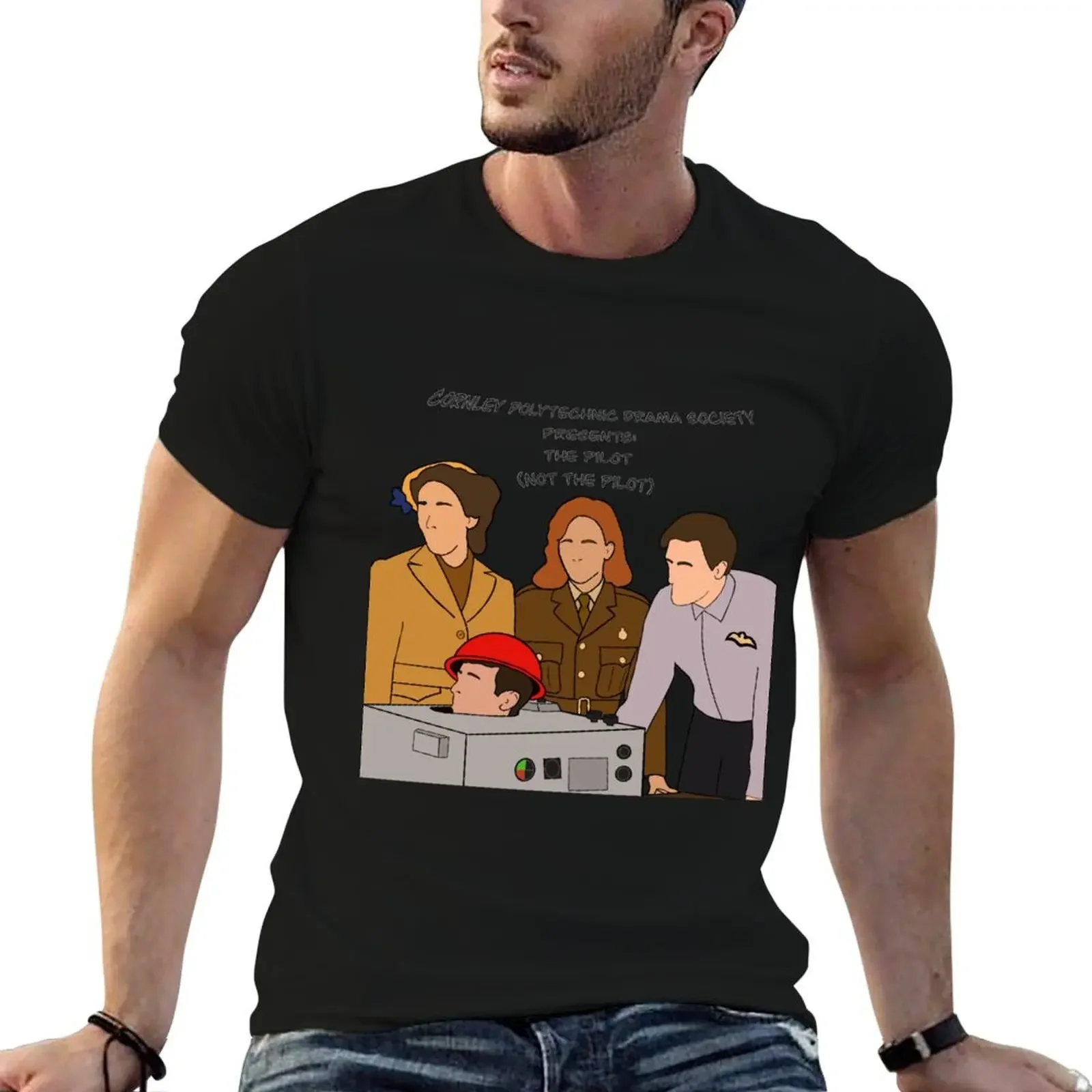 

The goes wrong show - The pilot (not the pilot) T-Shirt quick-drying vintage oversized t shirt men