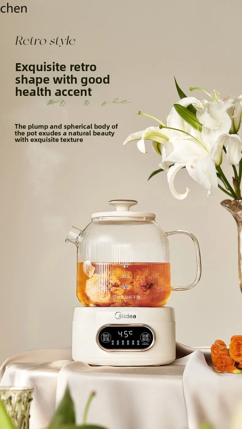 ZML constant temperature health pot household multi-functional office small tea making electric kettle pure glass