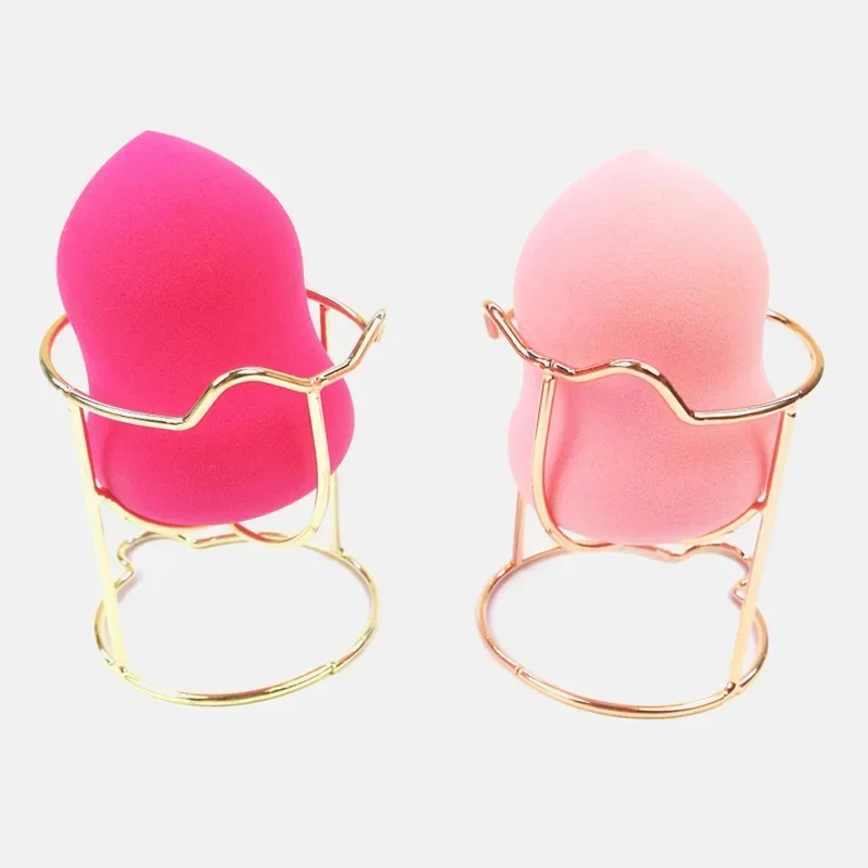 1Pcs Cute Cat Beauty Egg Bracket Dryer Cosmetic Makeup Sponge Gourd Powder Puff Rack Organizer Box Shelf Holder Storage Tools