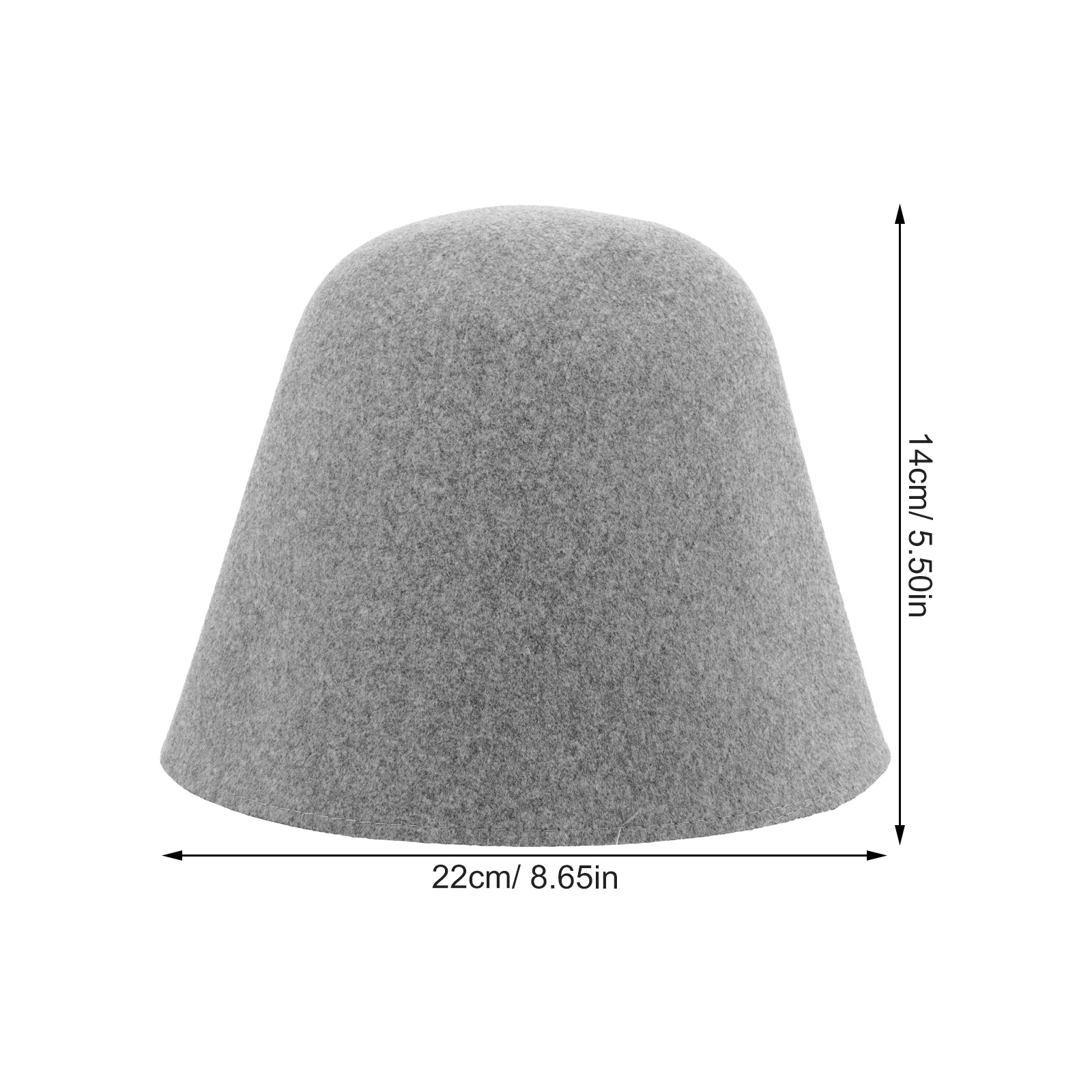 Lightweight Sauna Hat Portable Sauna Hat Comfortable Sauna Room Hat Wool Felt Shower Cap Sauna Bathroom Accessories 2024 New