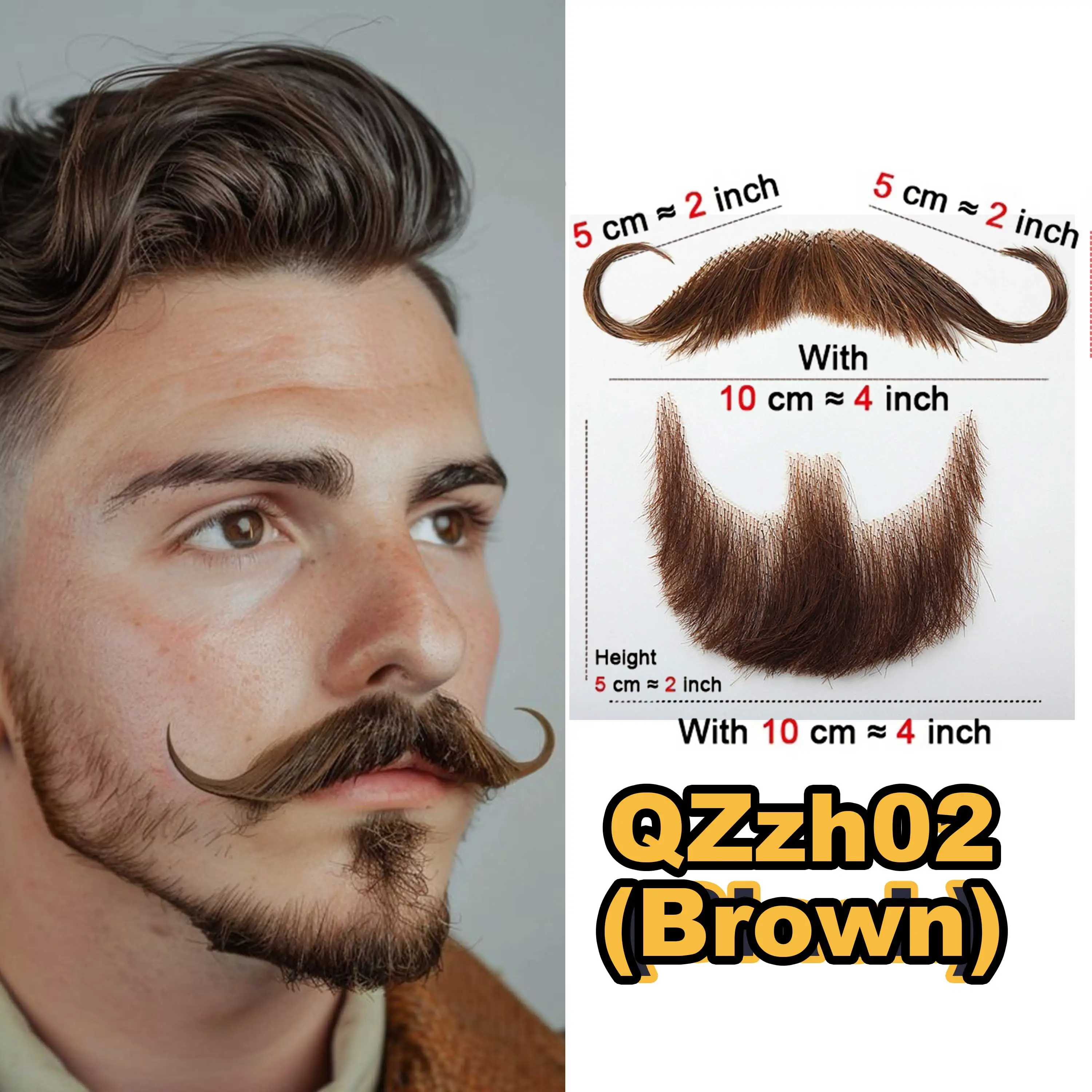 Category image: Mustache, Temple & Eyebrow